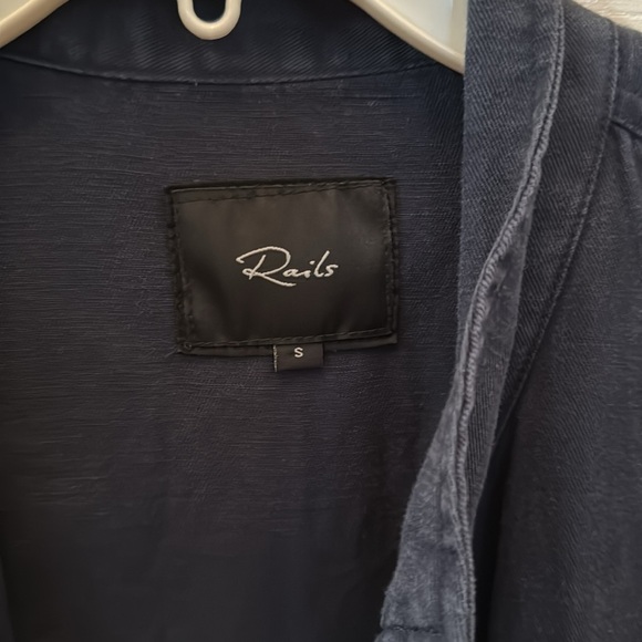 Rails navy blue army jacket - Picture 2 of 6